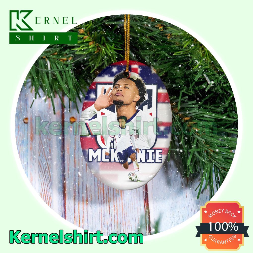 USMNT - Weston McKennie Fan Holiday Ornaments