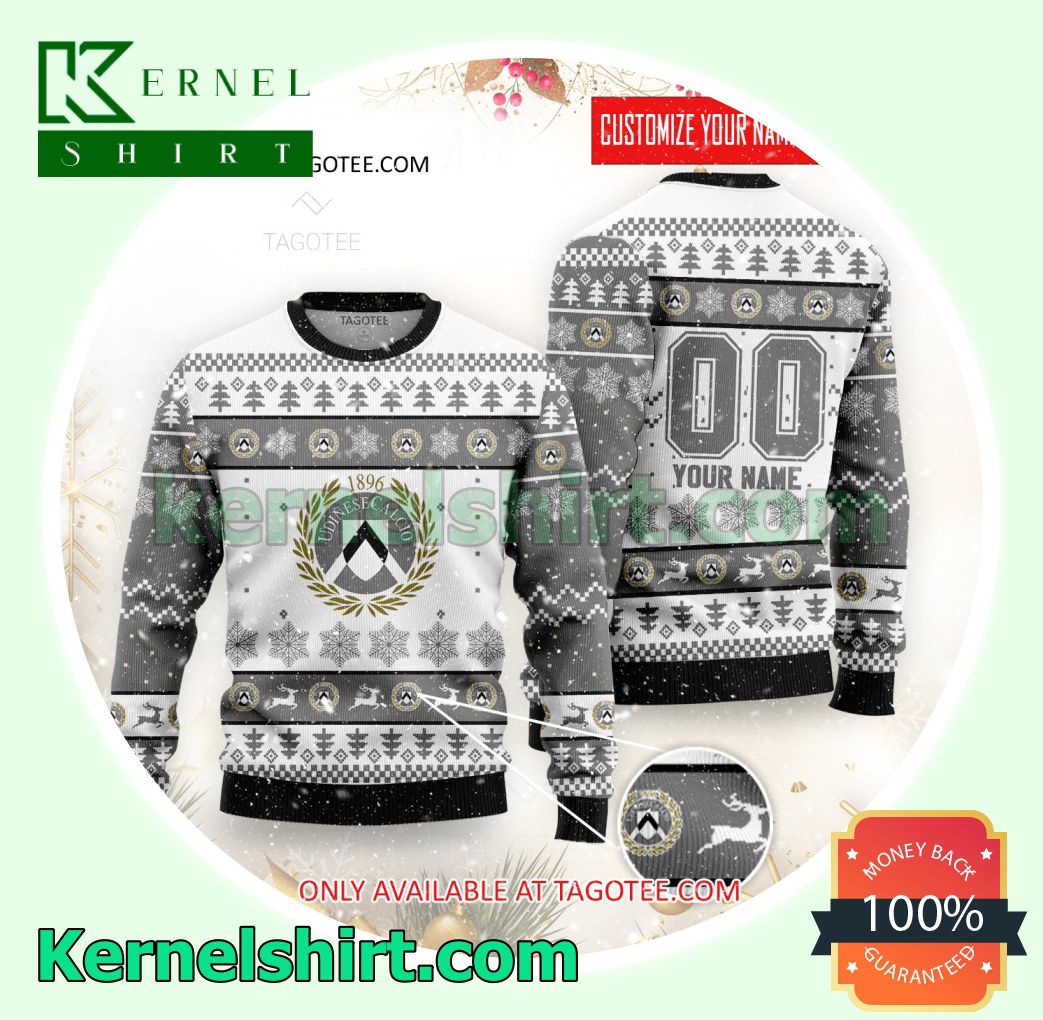 Udinese Logo Xmas Knit Sweaters