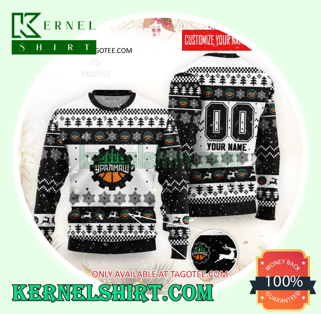 Uralmash Ekaterinburg Logo Xmas Knit Sweaters