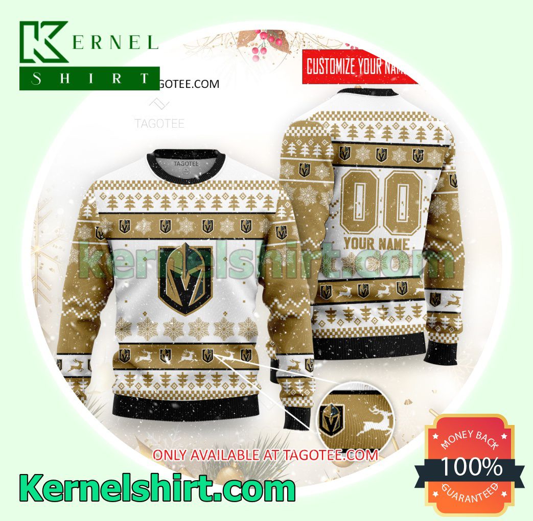 Vegas Golden Knights Hockey Club Knit Sweaters