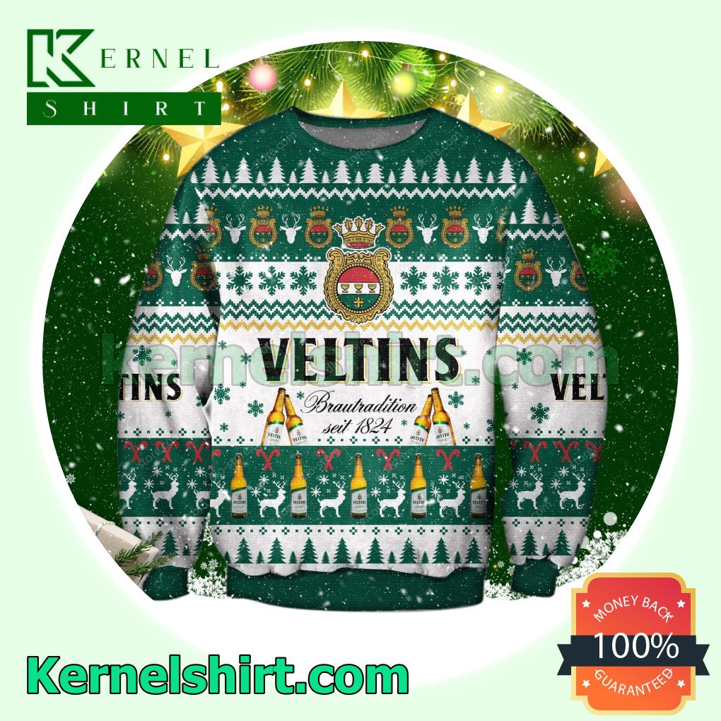 Veltins Brewery Beer Xmas Knitted Sweaters