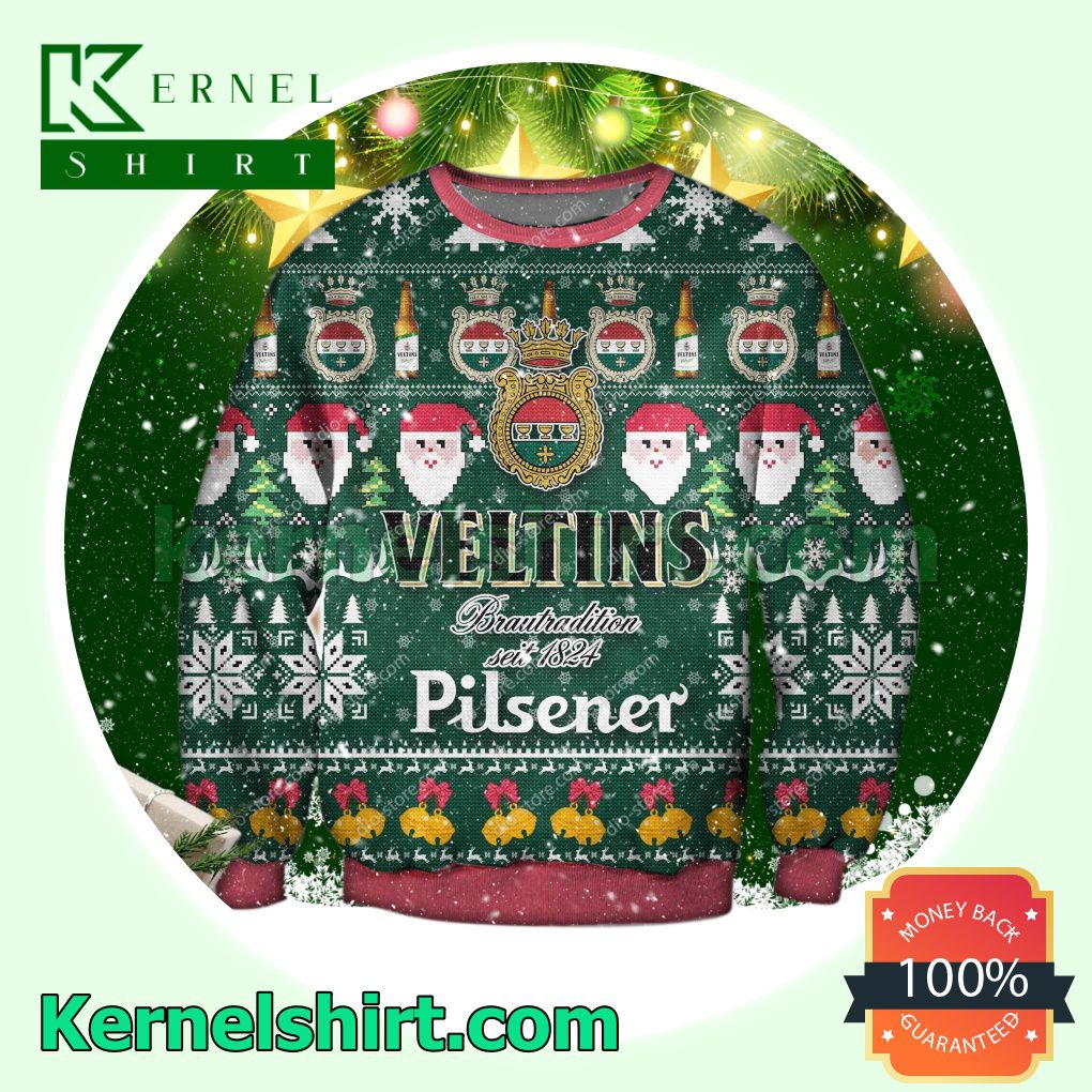 Veltins Pilsener Beer Xmas Knitted Sweaters