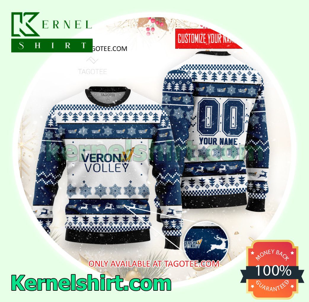 Verona Volley Volleyball Club Xmas Knit Sweaters