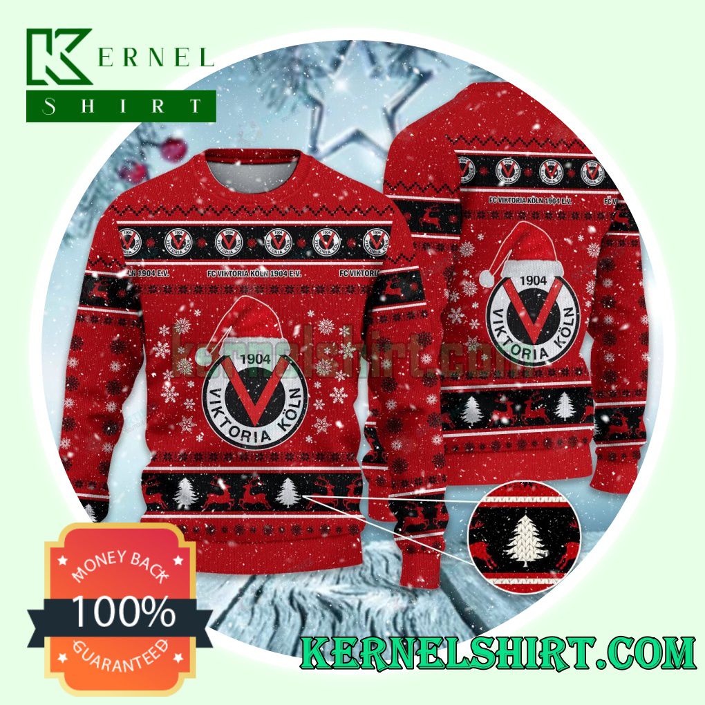 Viktoria Koln Club Snowflake Xmas Knit Sweaters