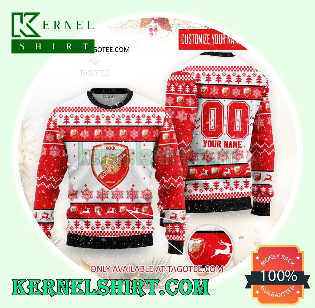 Vojvodina 021 Women Logo Xmas Knit Sweaters