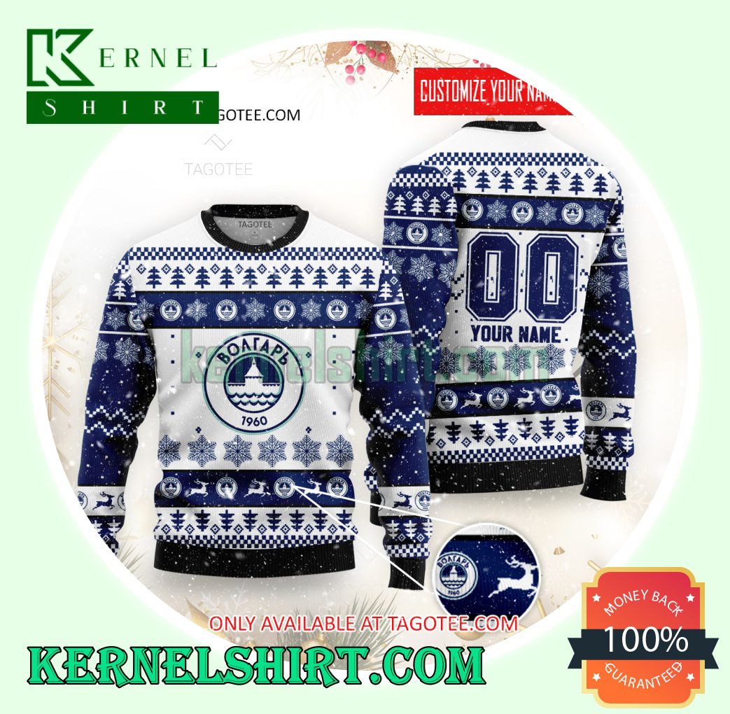 Volgar Astrakhan Logo Xmas Knit Sweaters