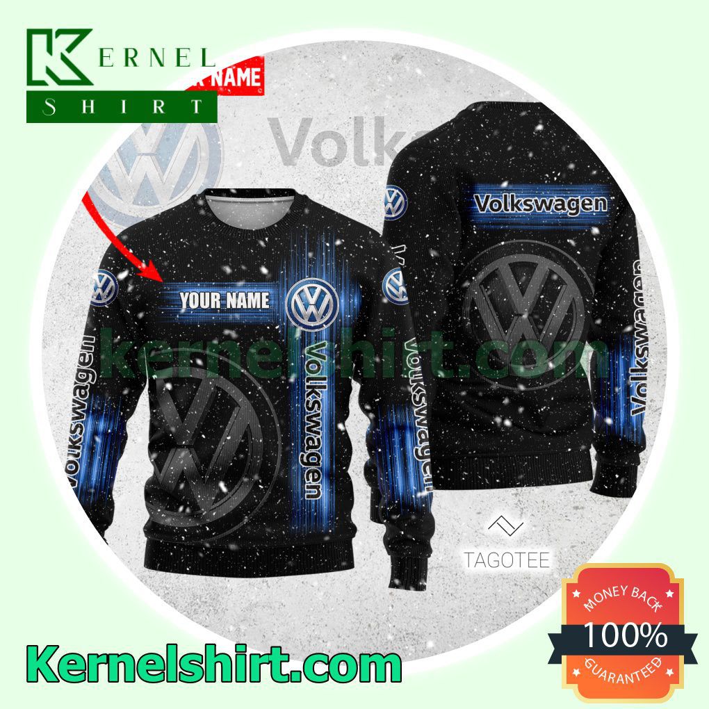 Volkswagen Logo Long Sleeve Sweatshirt b