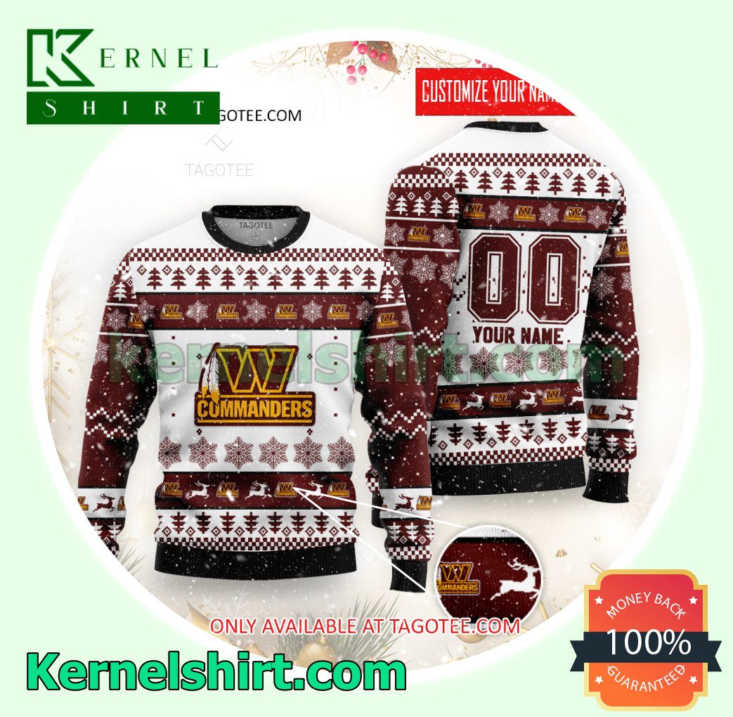 Washington Redskins Club Xmas Knit Sweaters
