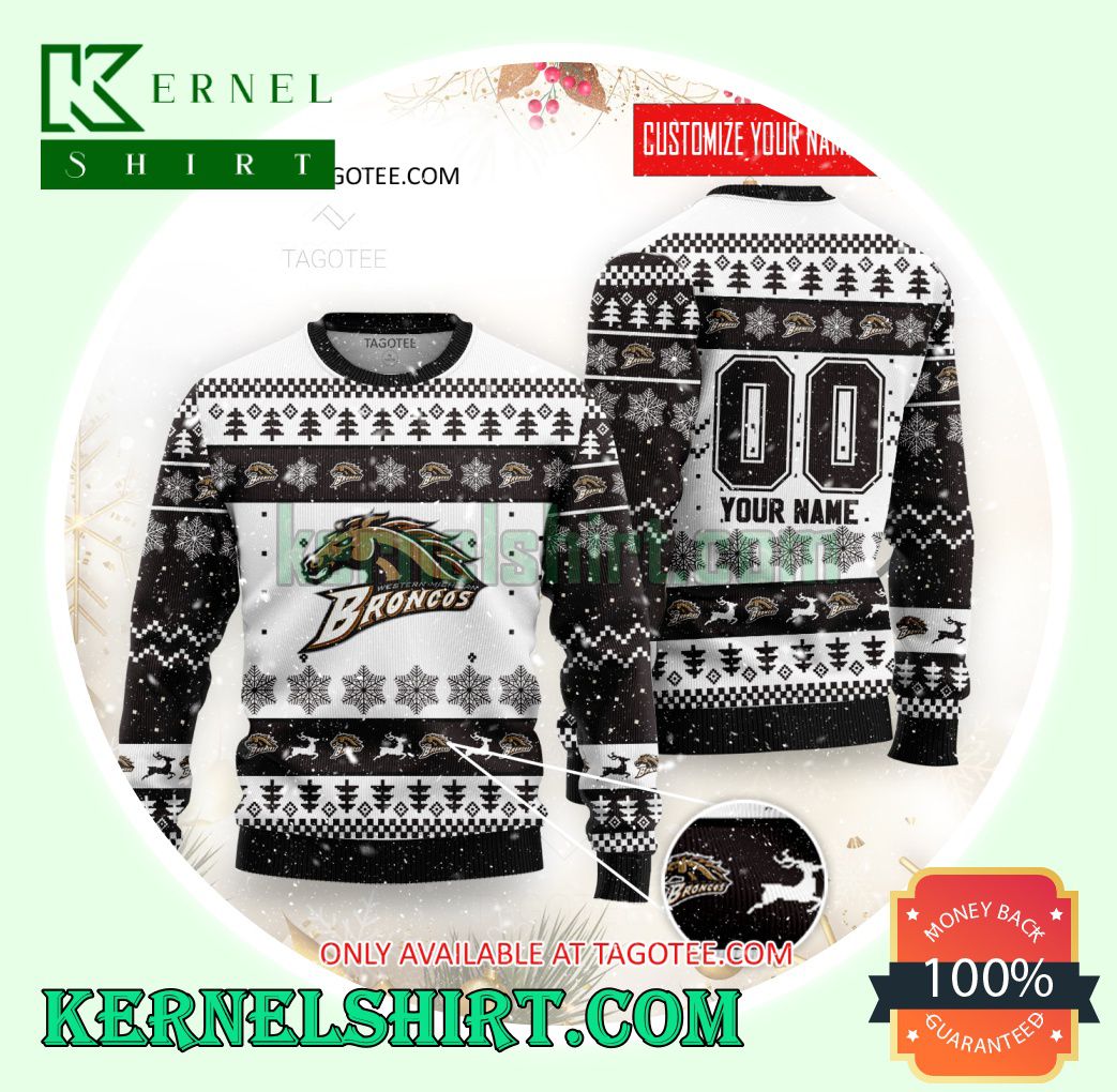 Western Michigan Rugby Club Xmas Knit Sweaters