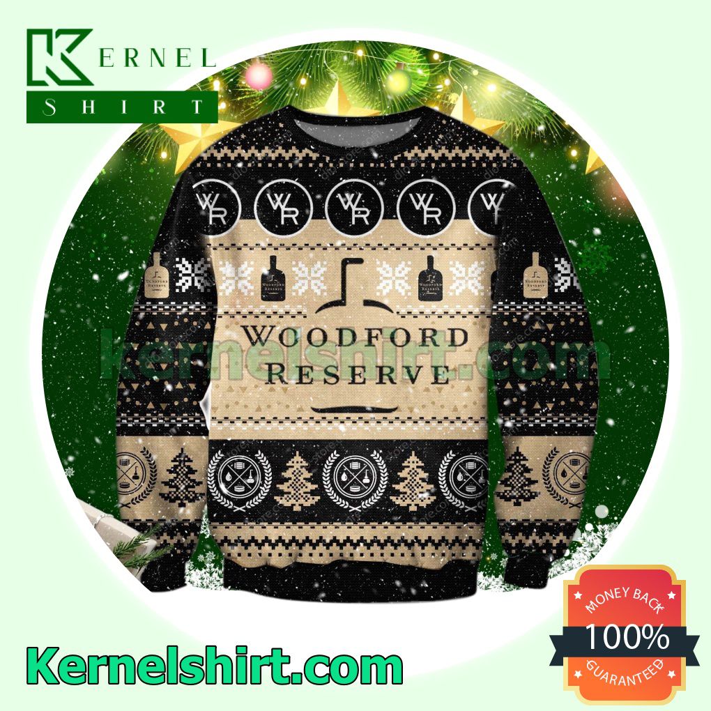 Woodford Reverse Wine Xmas Knitted Sweaters