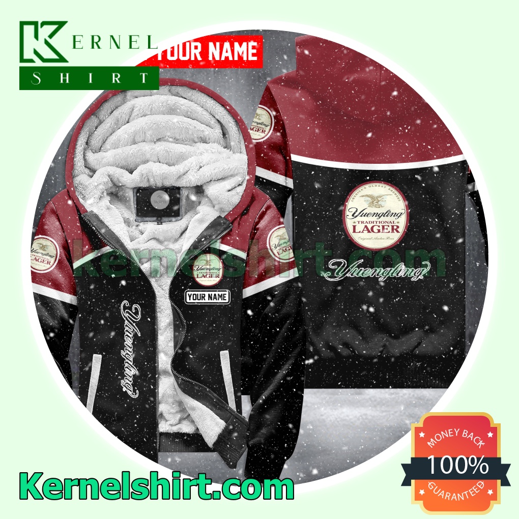 Yuengling Brand Winter Hoodie Jacket