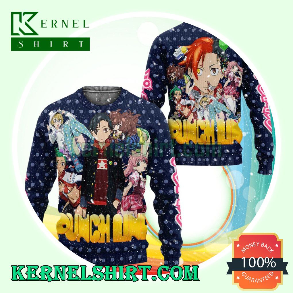 Yuta Iridatsu Punch Line Anime Christmas Sweatshirts