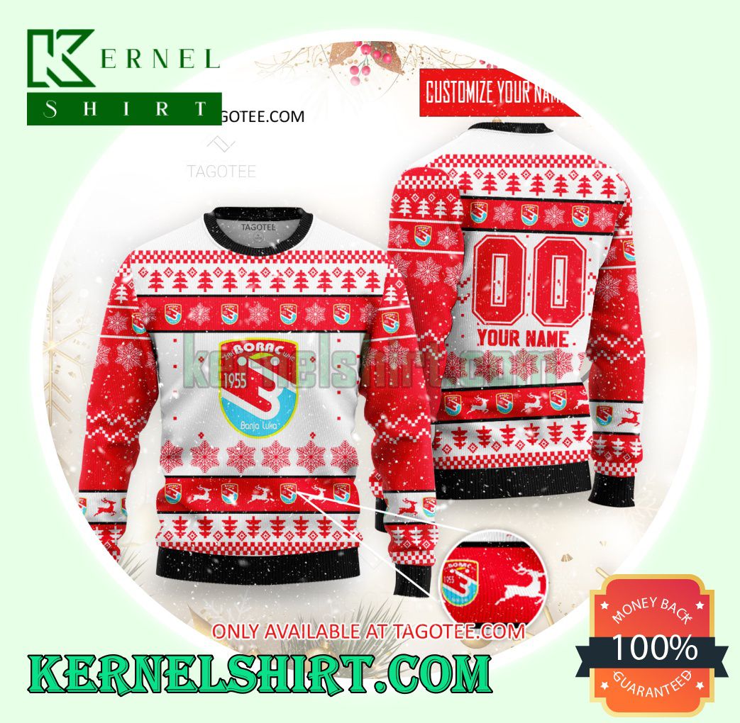 ZRK Borac Handball Xmas Knit Sweaters