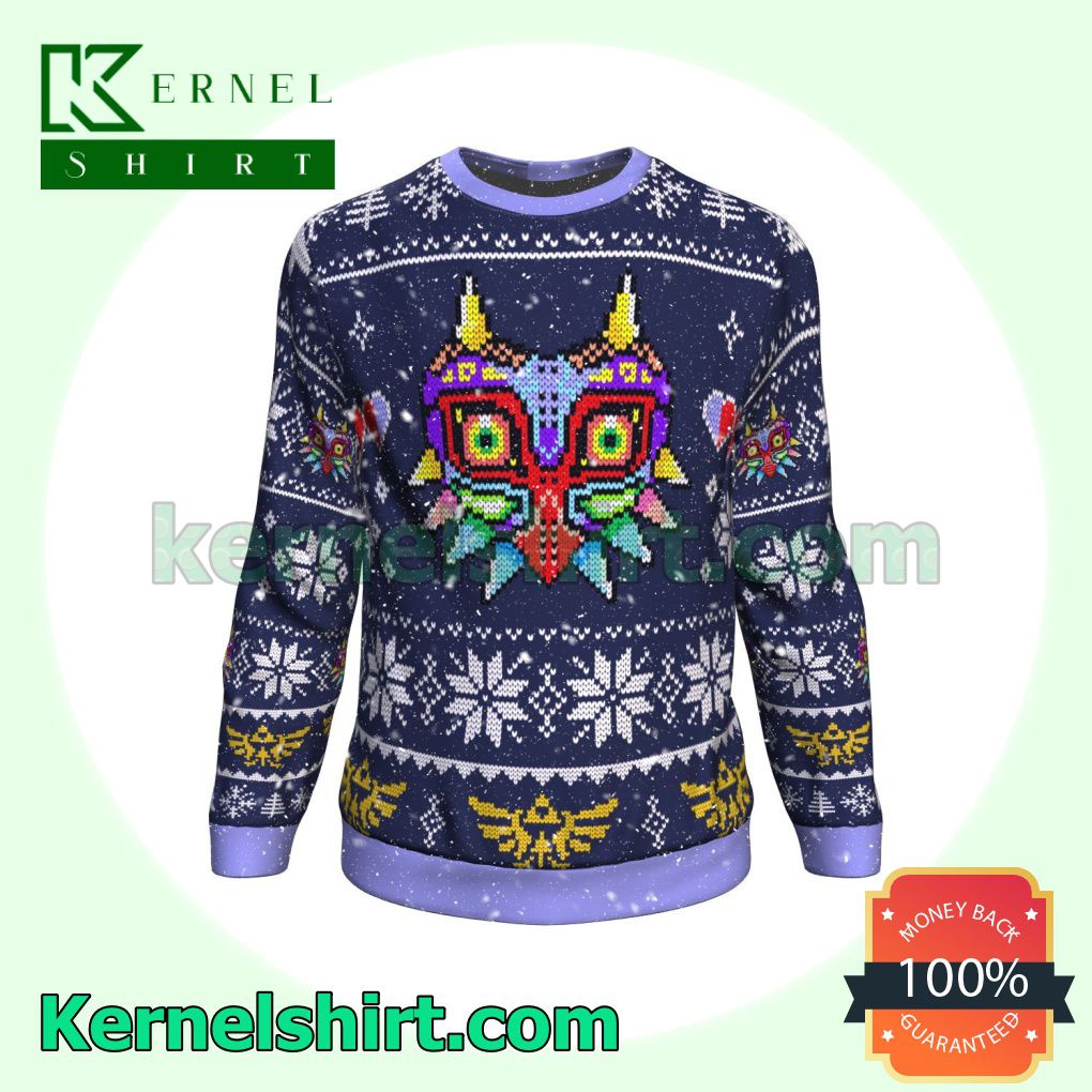 Zelda Majoras Mask The Legend Of Zelda Xmas Christmas Sweatshirts