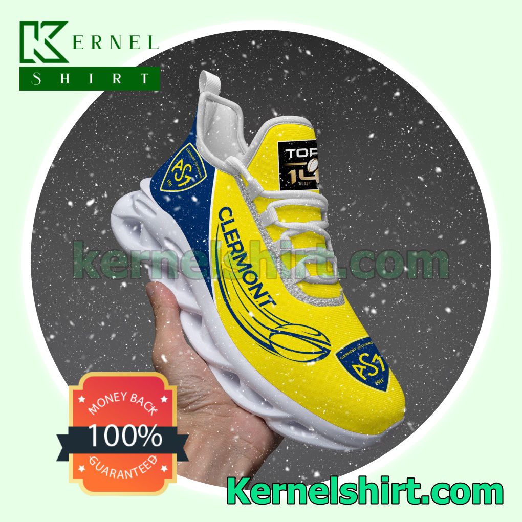 ASM Clermont Auvergne Logo Walking Sneakers