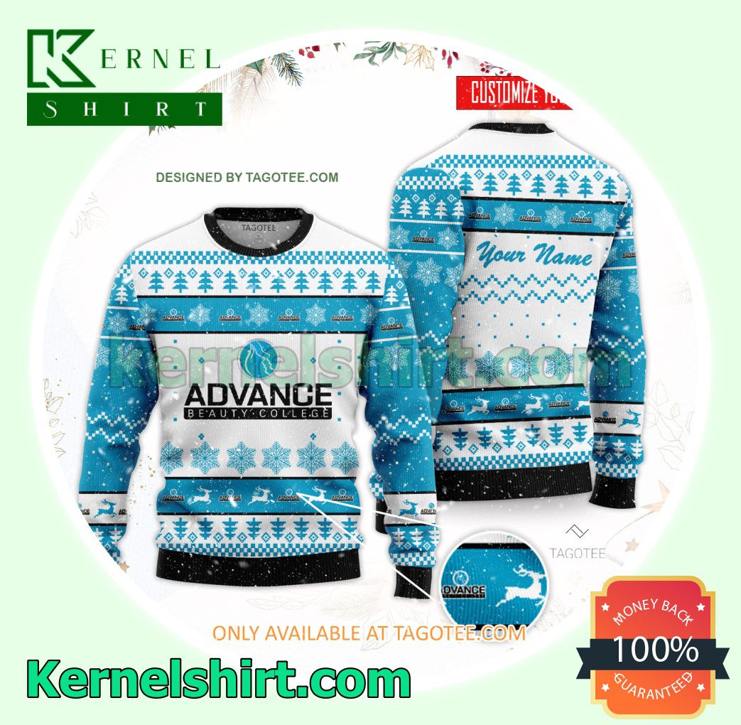 Advance Beauty College Xmas Knit Sweaters