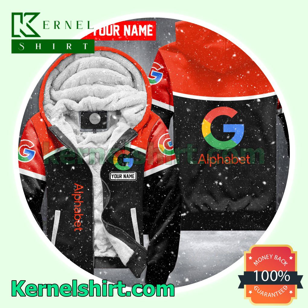 Alphabet (Google) Brand Warn Hoodie Jacket