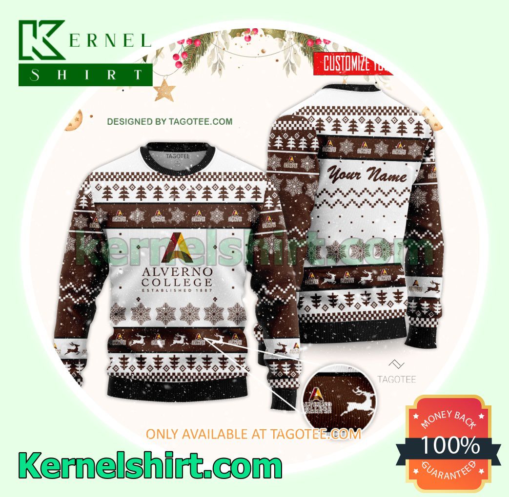 Alverno College Xmas Knit Sweaters