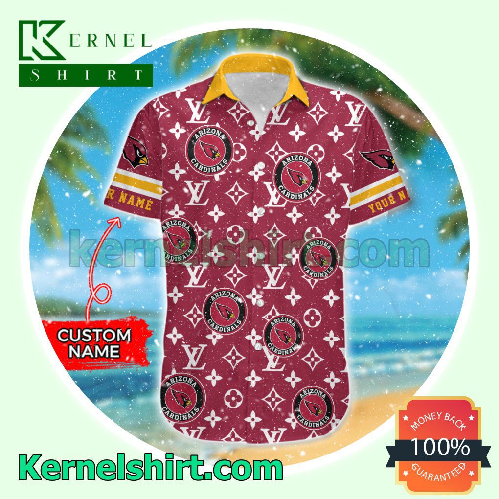 Hot Arizona Cardinals Luxury Louis Vuitton Beach Shirt