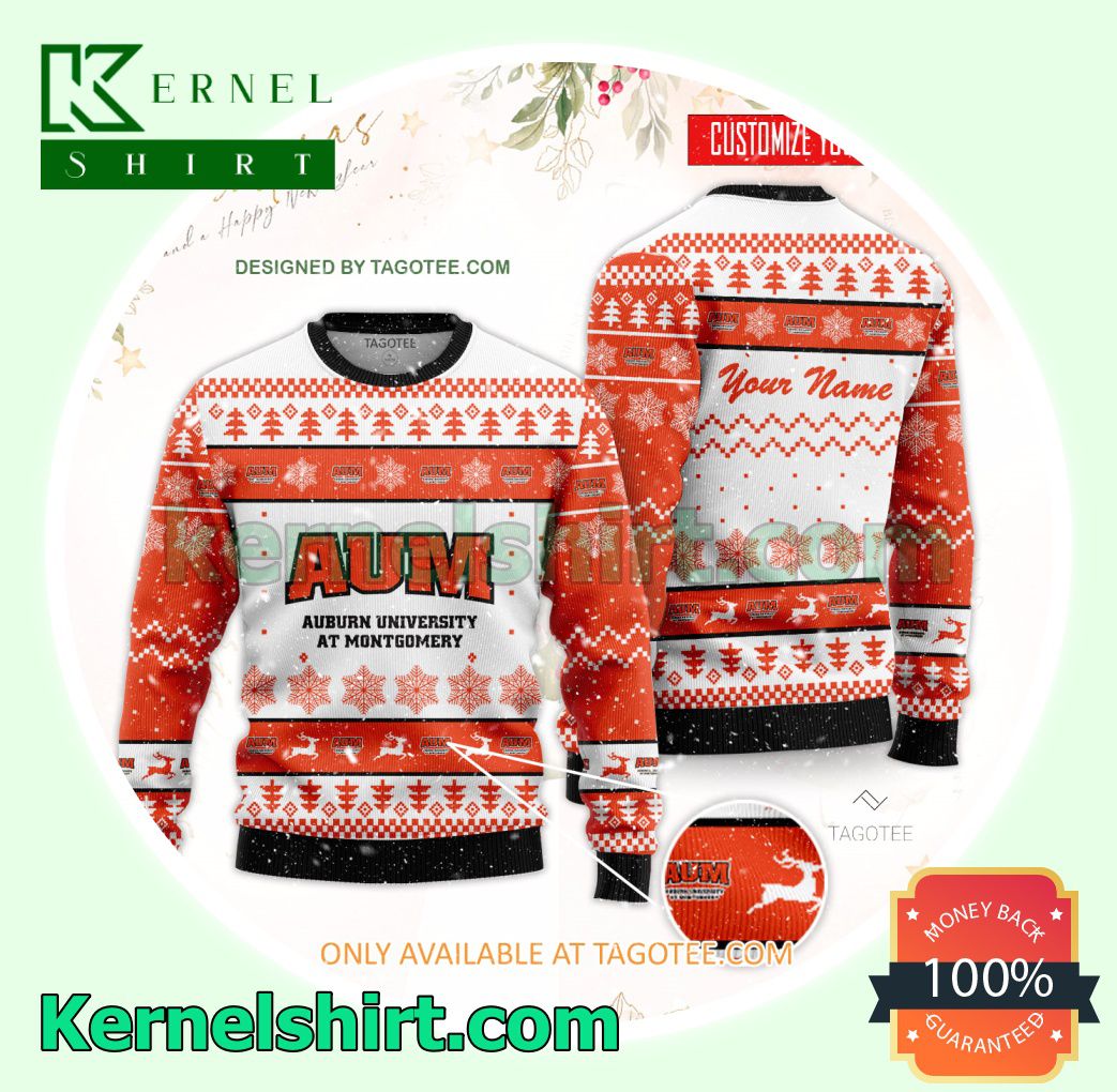 Auburn University at Montgomery Student Xmas Knit Sweaters