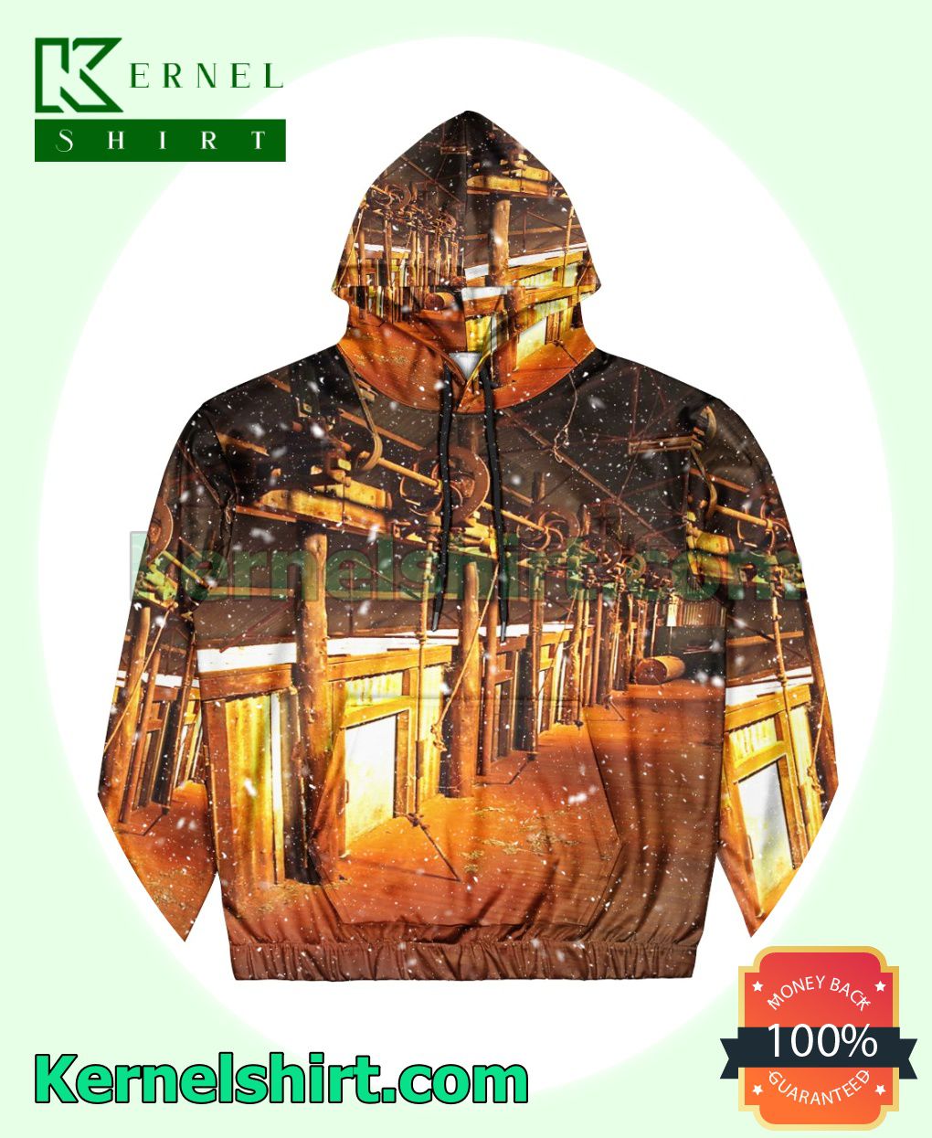 Beautiful Old Shearing Shed Hooded Sweatshirts