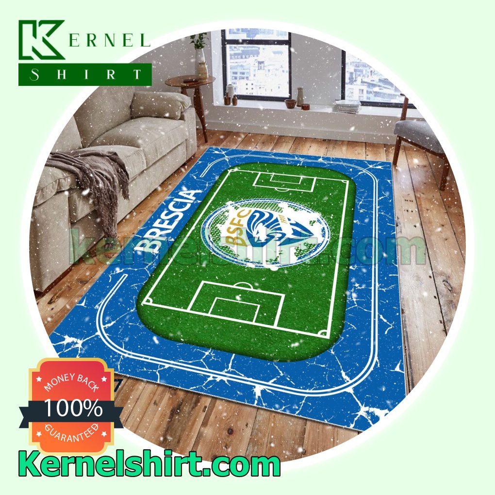 Brescia Calcio Fan Rectangle Rug