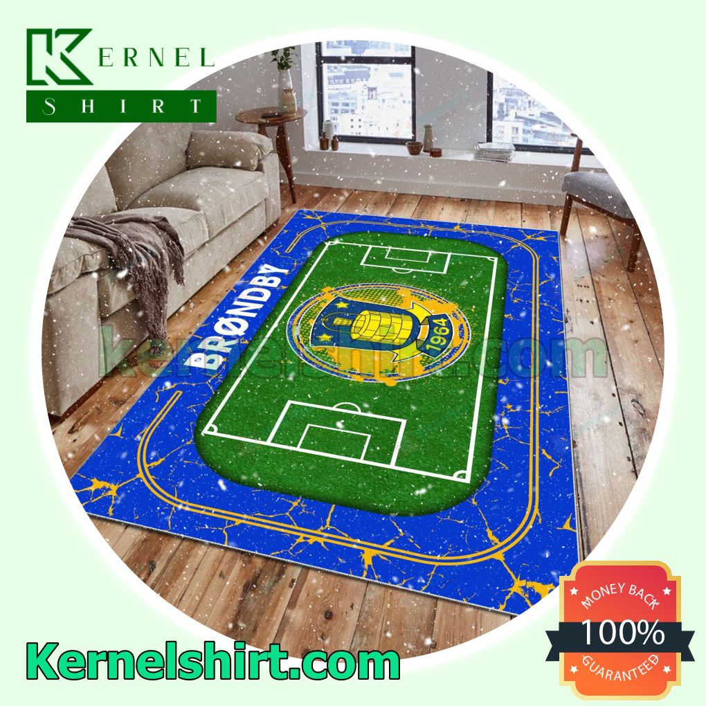 Brøndby IF Club Rectangle Rug