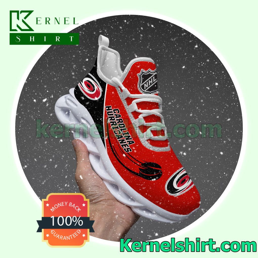 Carolina Hurricanes Men Walking Sneakers