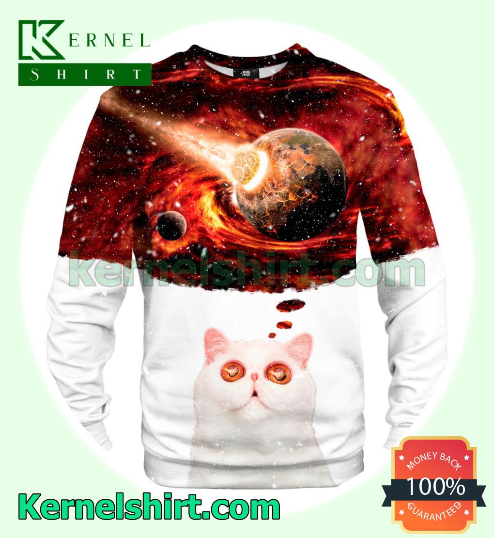 Cat Apocalypse Xmas Knitted Sweaters