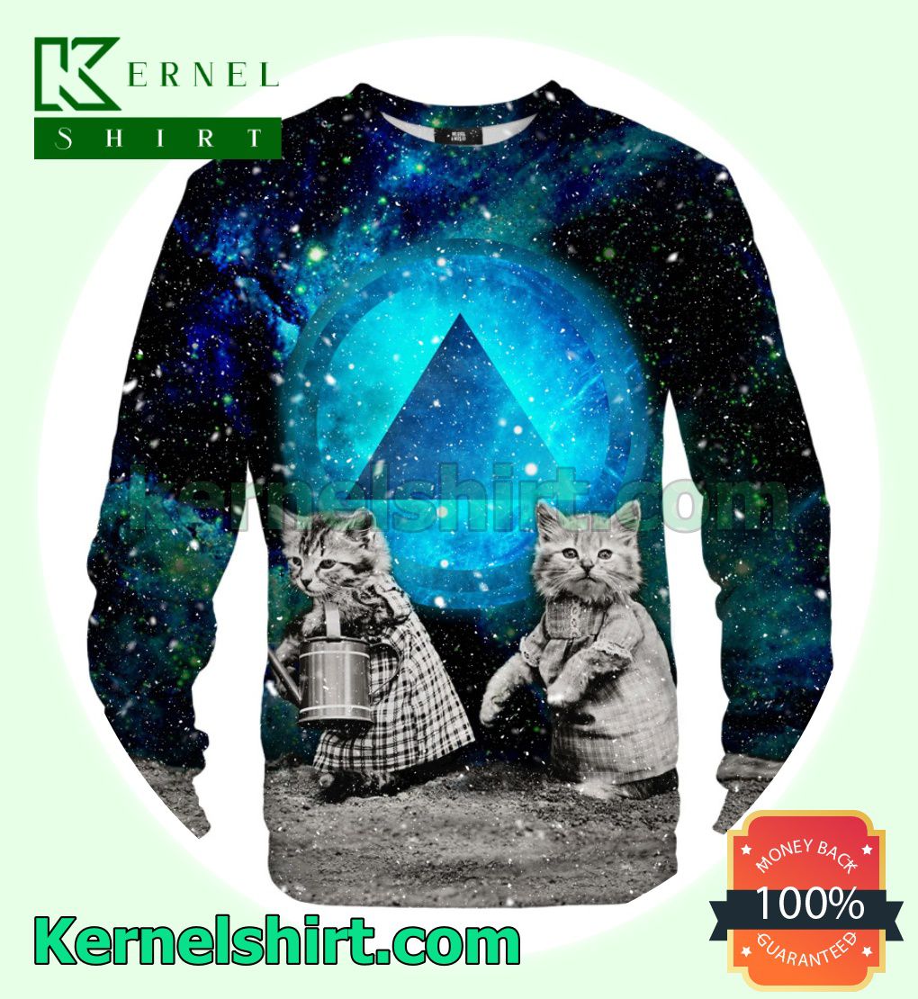 Cat Moonfarm Xmas Knitted Sweaters