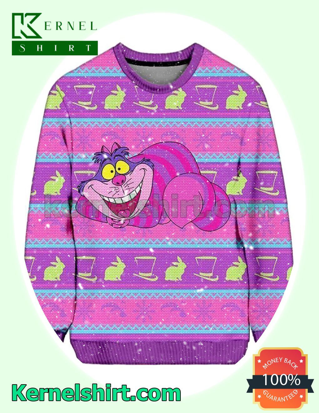 Cheshire Cat Xmas Knit Sweaters