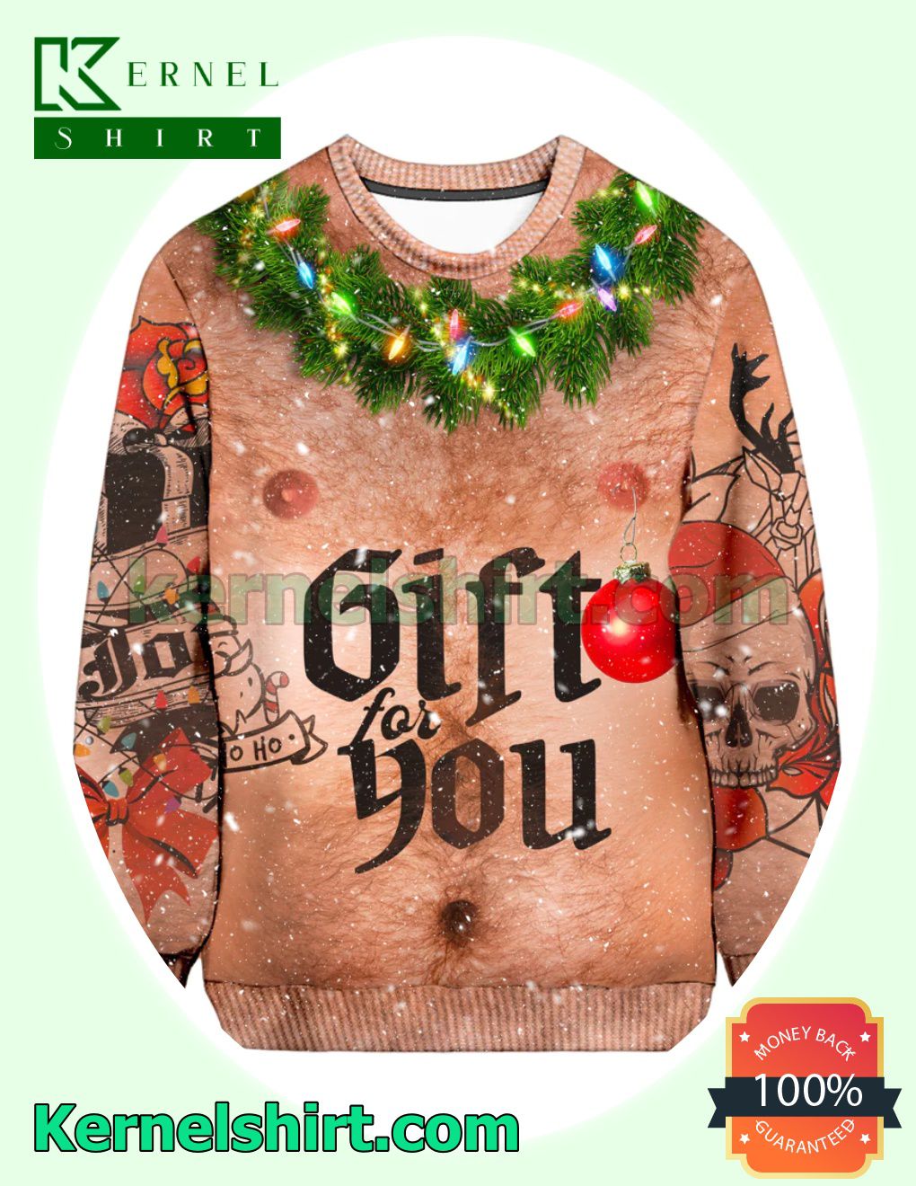 Christmas Gift For You Xmas Knit Sweaters