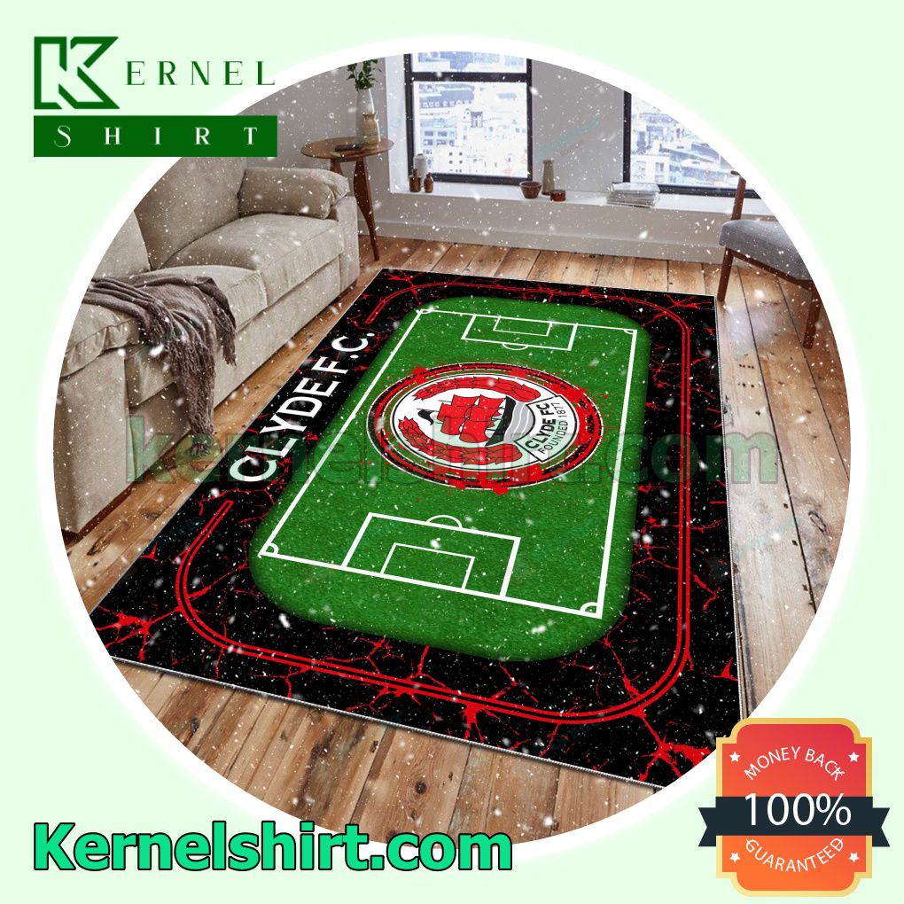 Clyde F.C. Club Rectangle Rug