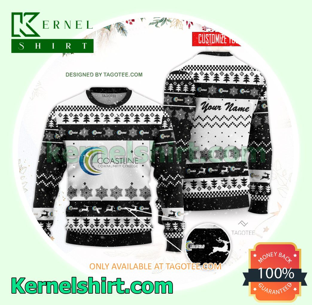 Coastline Community College Xmas Knit Sweaters