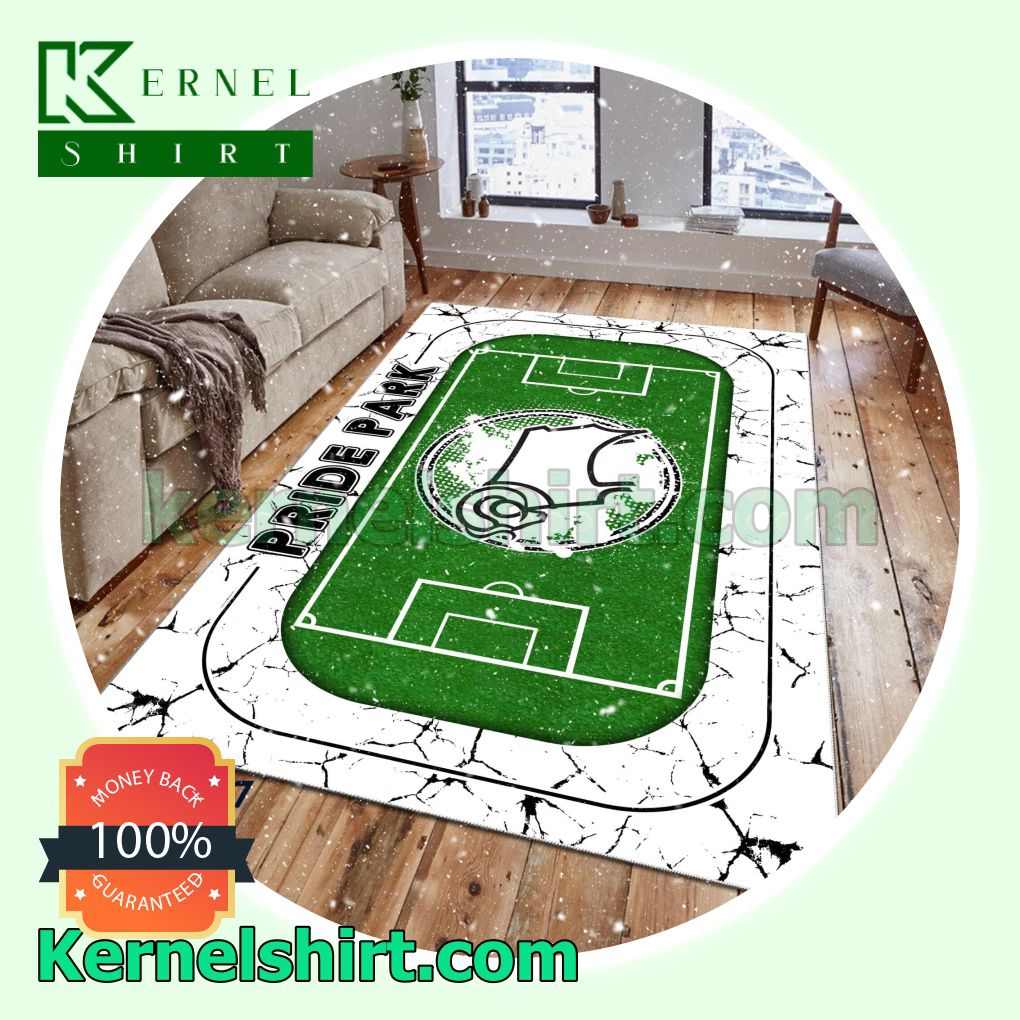 Derby County Fan Rectangle Rug