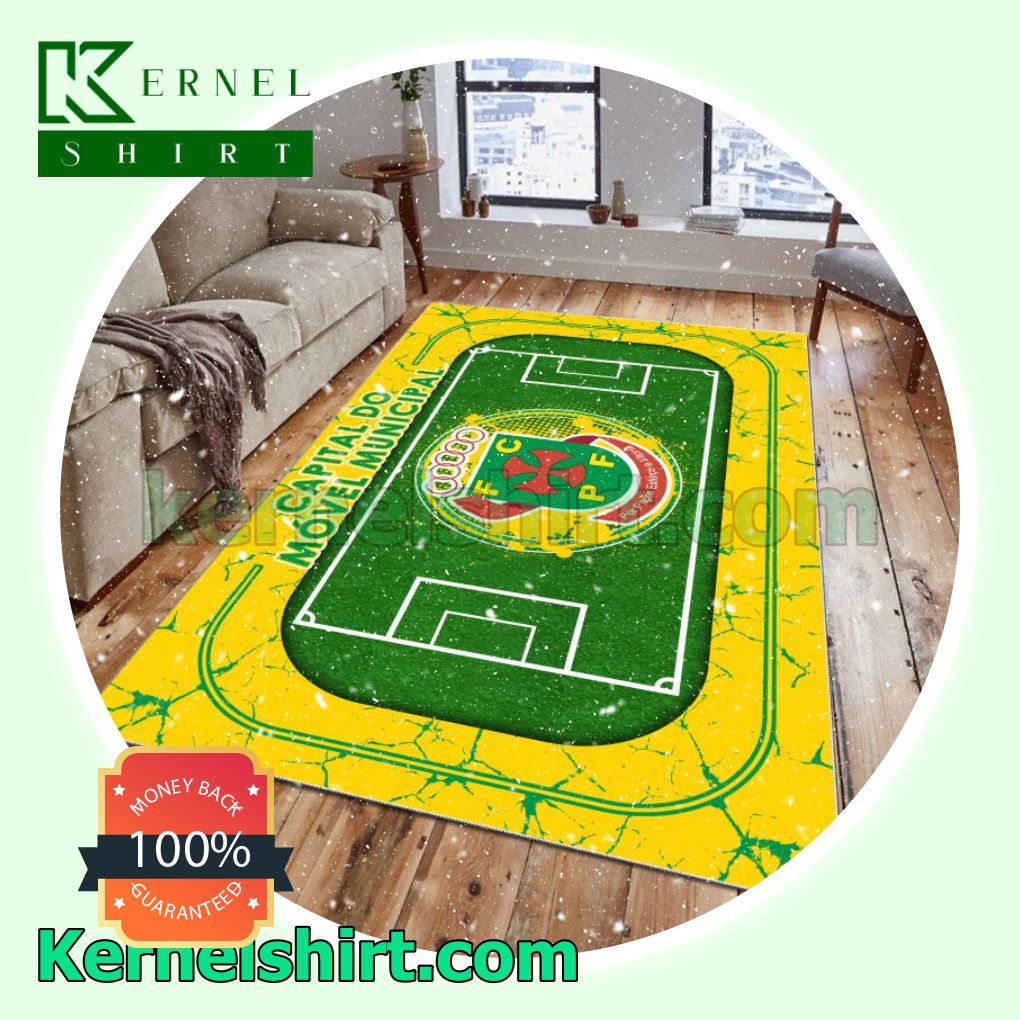 FC Paços de Ferreira Fan Rectangle Rug