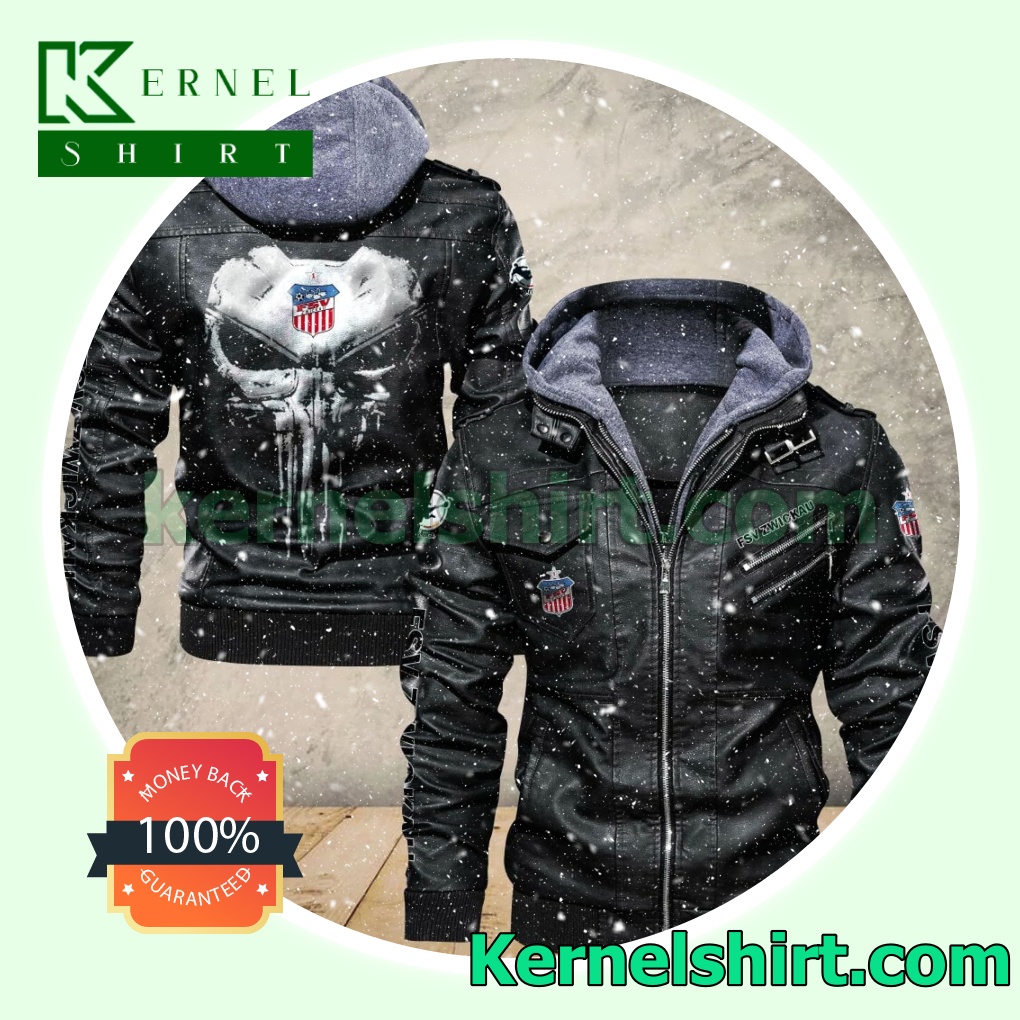 FSV Zwickau Leather Bomber Jacket