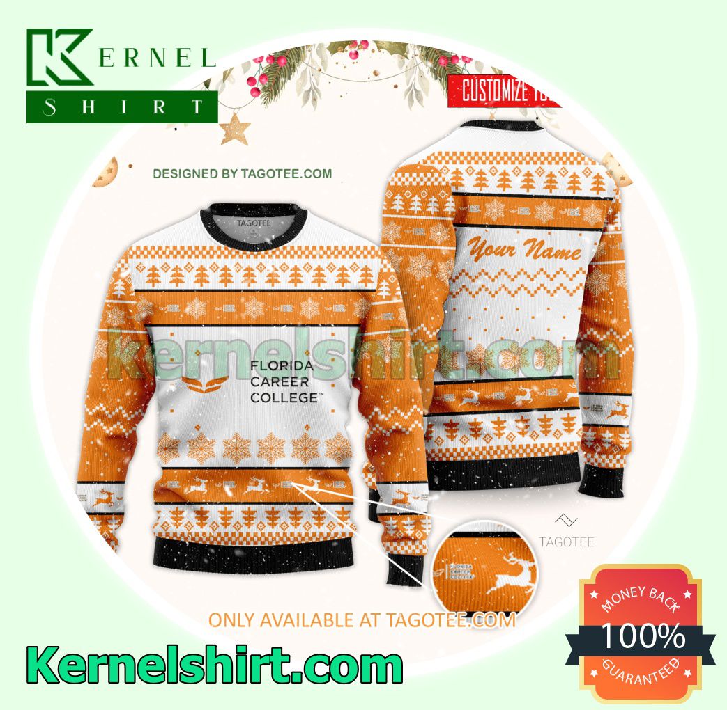 Florida Career College Xmas Knit Sweaters