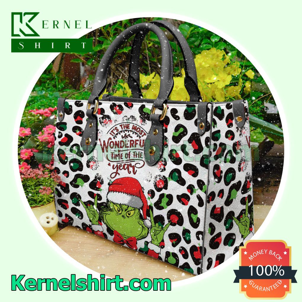 Grinch It's The Most Wonderful Time Of The Year Womens Tote Bag