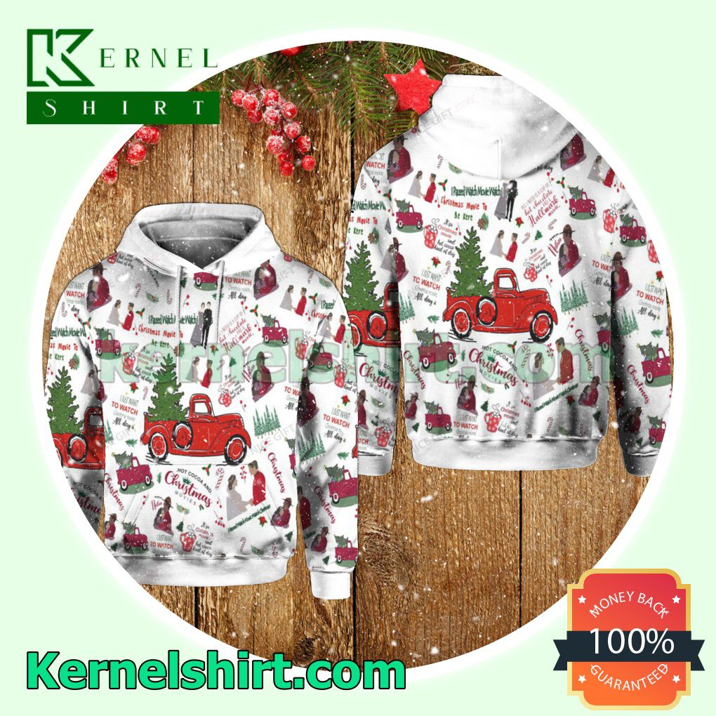 Hallmark Movies Christmas Hooded Sweatshirts