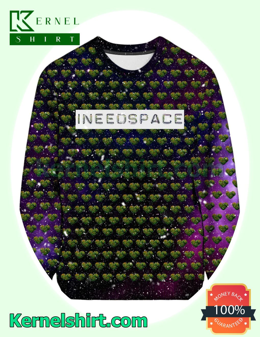 I Need Space Xmas Knit Sweaters