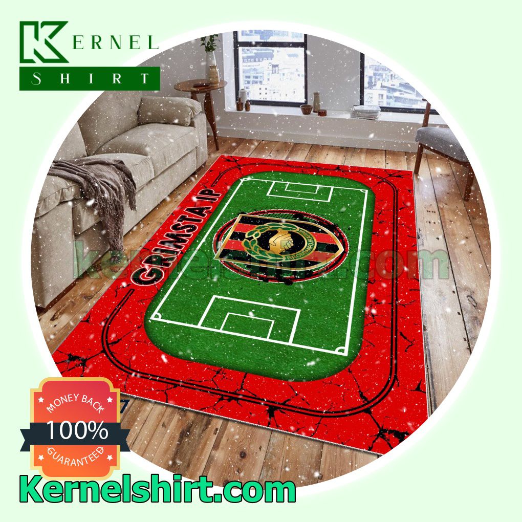 IF Brommapojkarna Fan Rectangle Rug