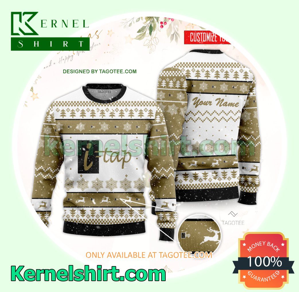 Independent Training & Apprenticeship Program Logo Xmas Knit Sweaters