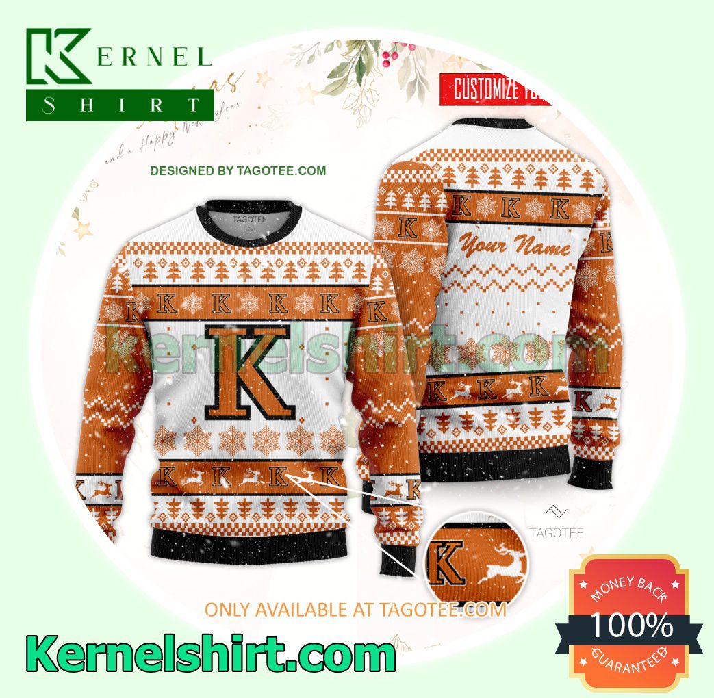 Kalamazoo College Xmas Knit Sweaters