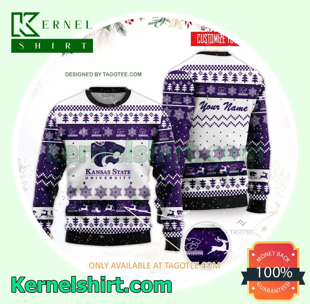 Kansas State University Xmas Knit Sweaters