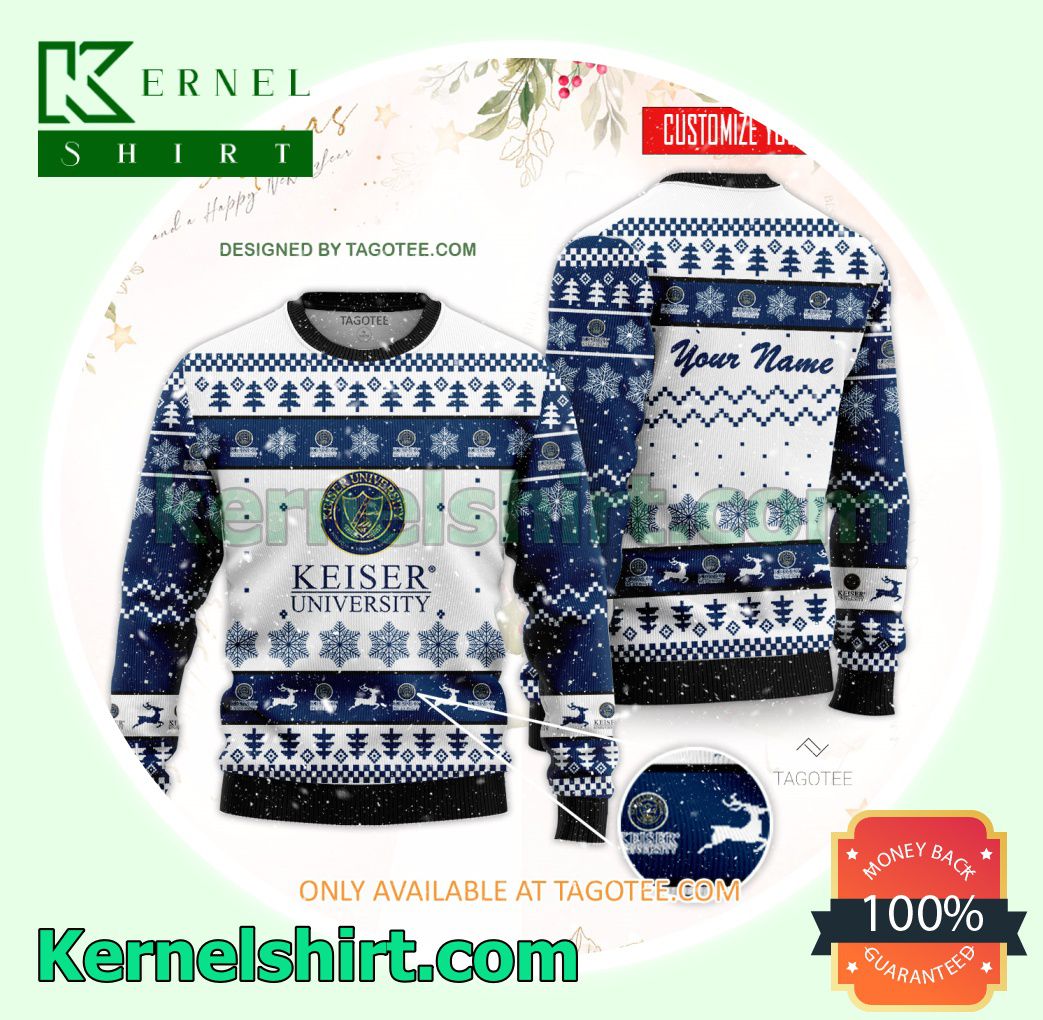 Keiser University Student Xmas Knit Sweaters