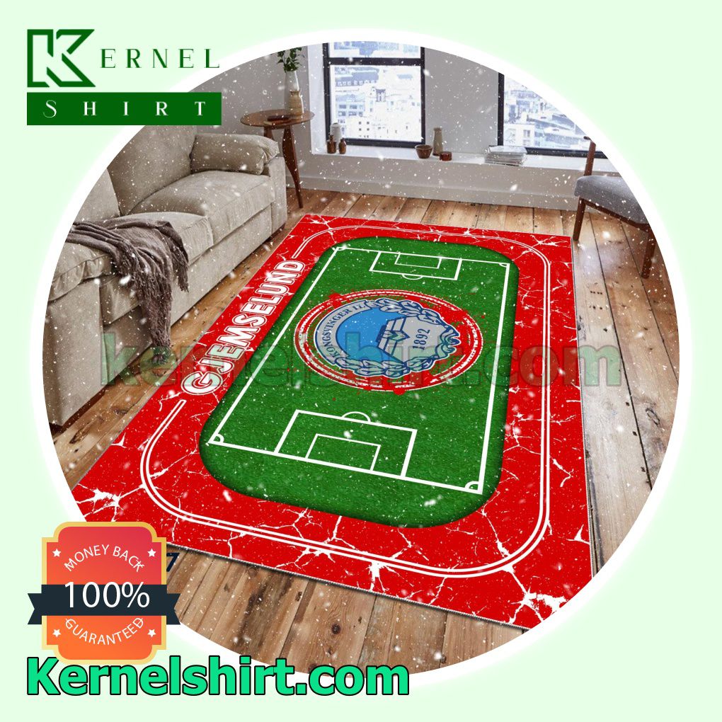 Kongsvinger IL Toppfotball Fan Rectangle Rug