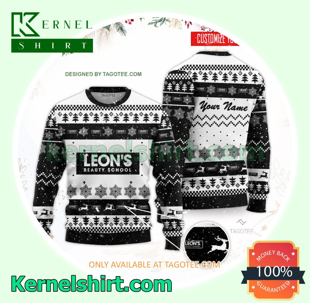 Leons Beauty School Inc Xmas Knit Sweaters