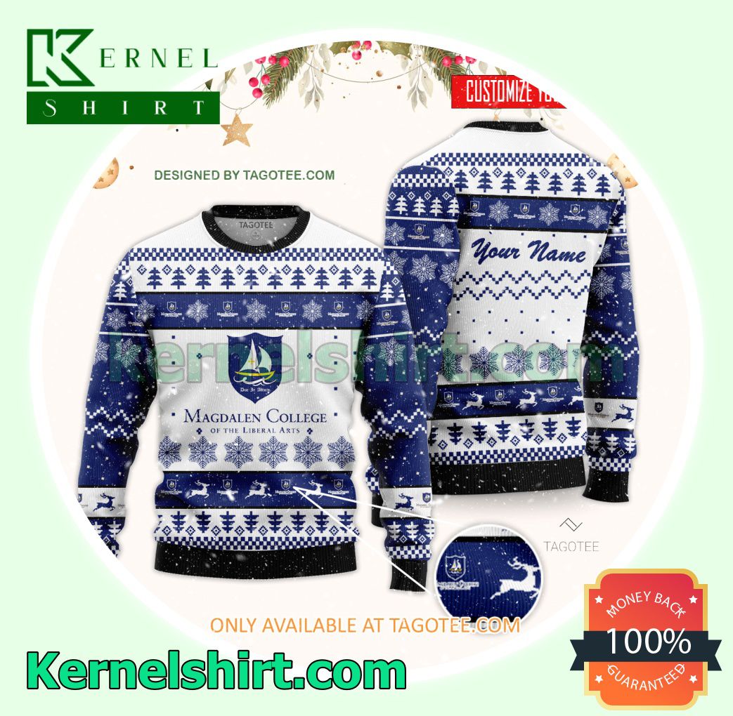 Magdalen College Of The Liberal Arts Xmas Knit Sweaters