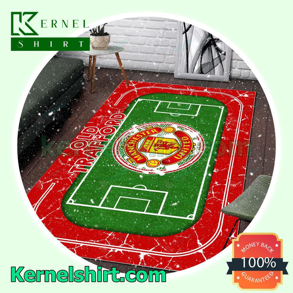 Manchester United Fan Rectangle Rug a